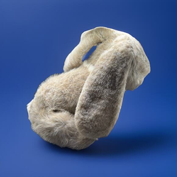 Gund Realistic Bunny Rabbit Plush Stuffed Animal 13” Vintage 1989 Floppy Ear - Picture 2 of 10